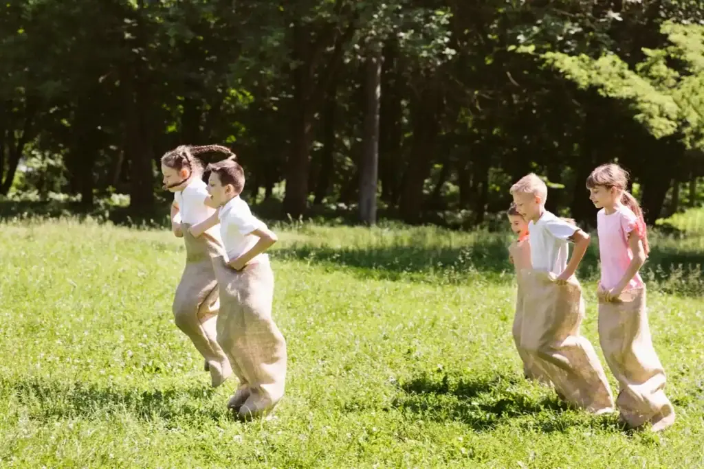 potato sack race