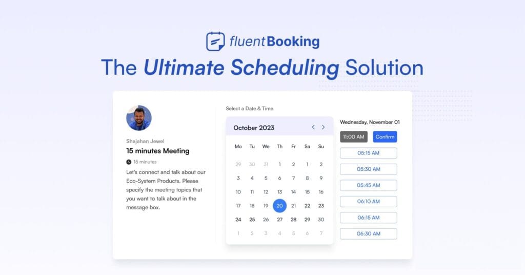 WordPress booking plugin