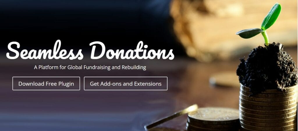 Seamless donation WordPress plugin