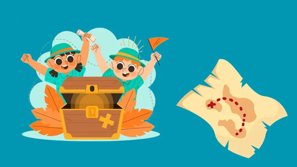 treasure hunt school fundraising idea
