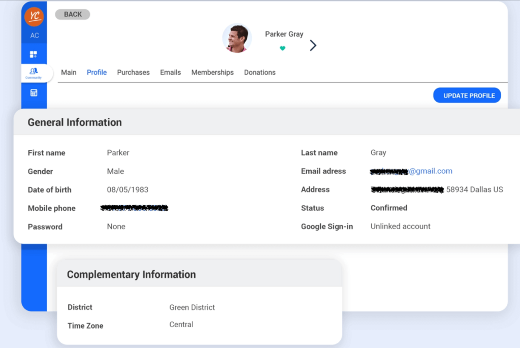srpingly donation management tool